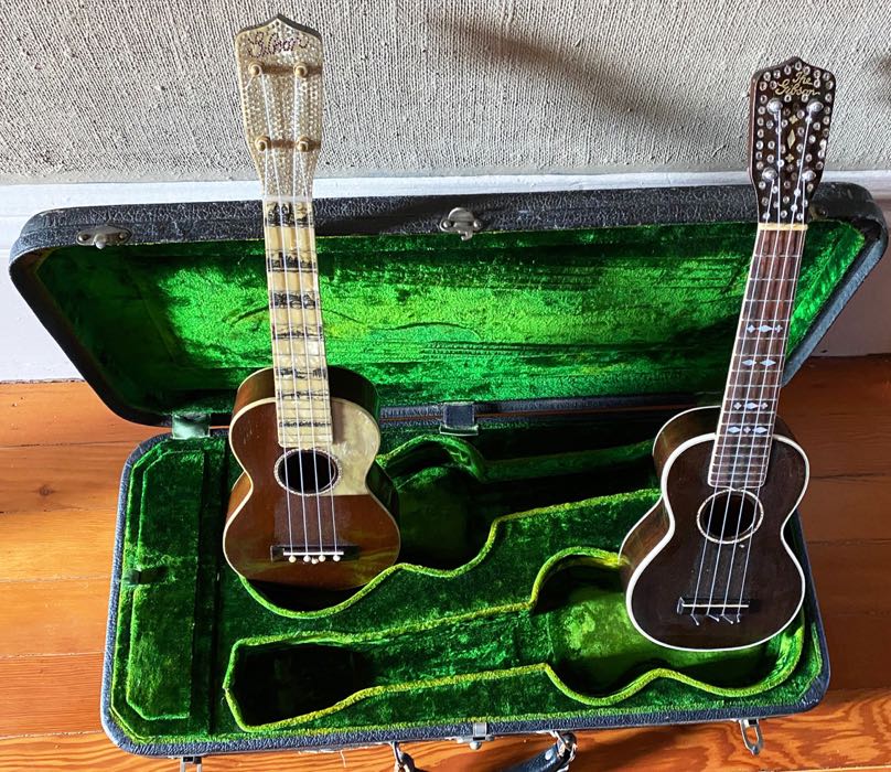 1928 Custom Gibson Soprano Ukelele Set