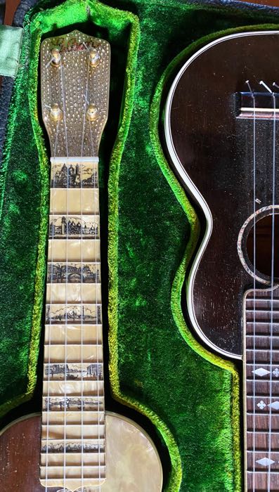 1928 Custom Gibson Soprano Ukelele Set