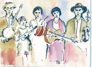 “Fiddlin' Powers Family" Poster