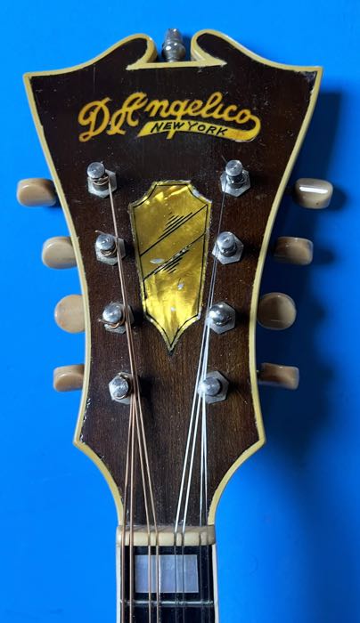1940s D’Angelico Artist Scroll Mandolin