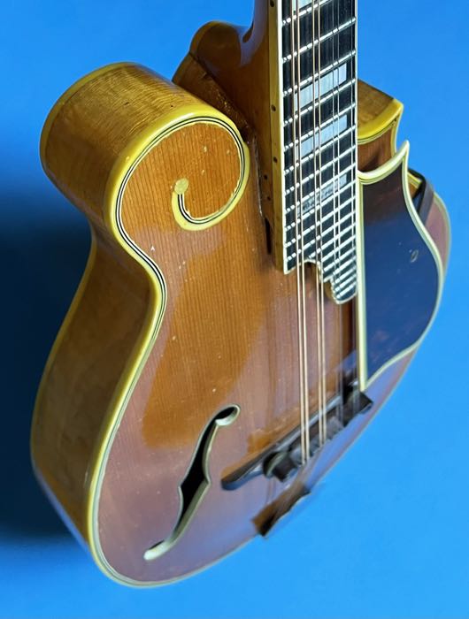 1940s D’Angelico Artist Scroll Mandolin
