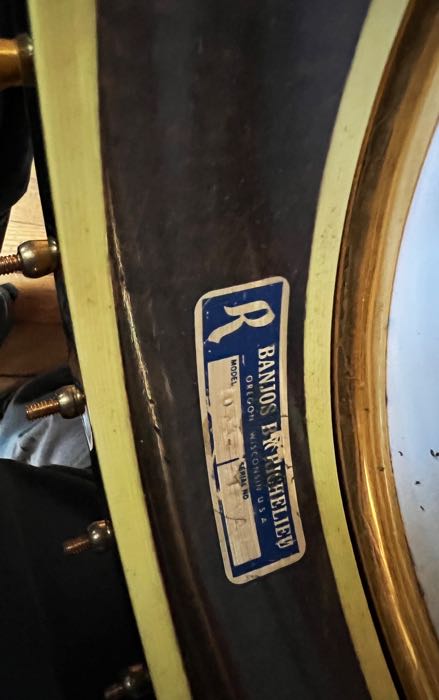 1988 Richelieu Desert Rose 5-string Banjo